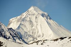 28 Dhaulagiri Close Up From Tilicho Tal Lake Second Pass 5246m 